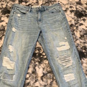 Abercrombie & Fitch Super Skinny High Rise Jeans